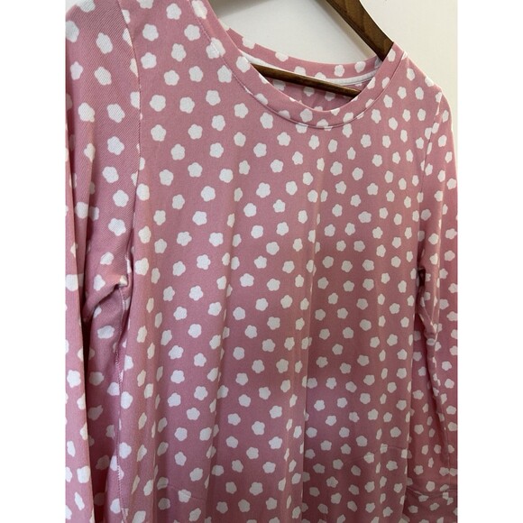 Kate Spade Womens Nightgown Large Sleep Shirt Pockets Cozy Lightweight - Picture 2 of 10